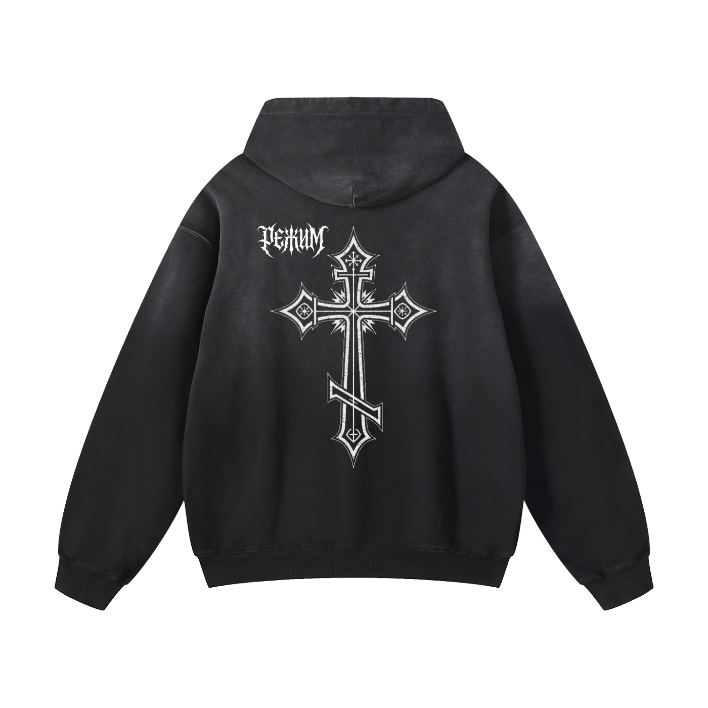РЕЖИМ Ortho Cross "Vow" Snow Washed Hoodie