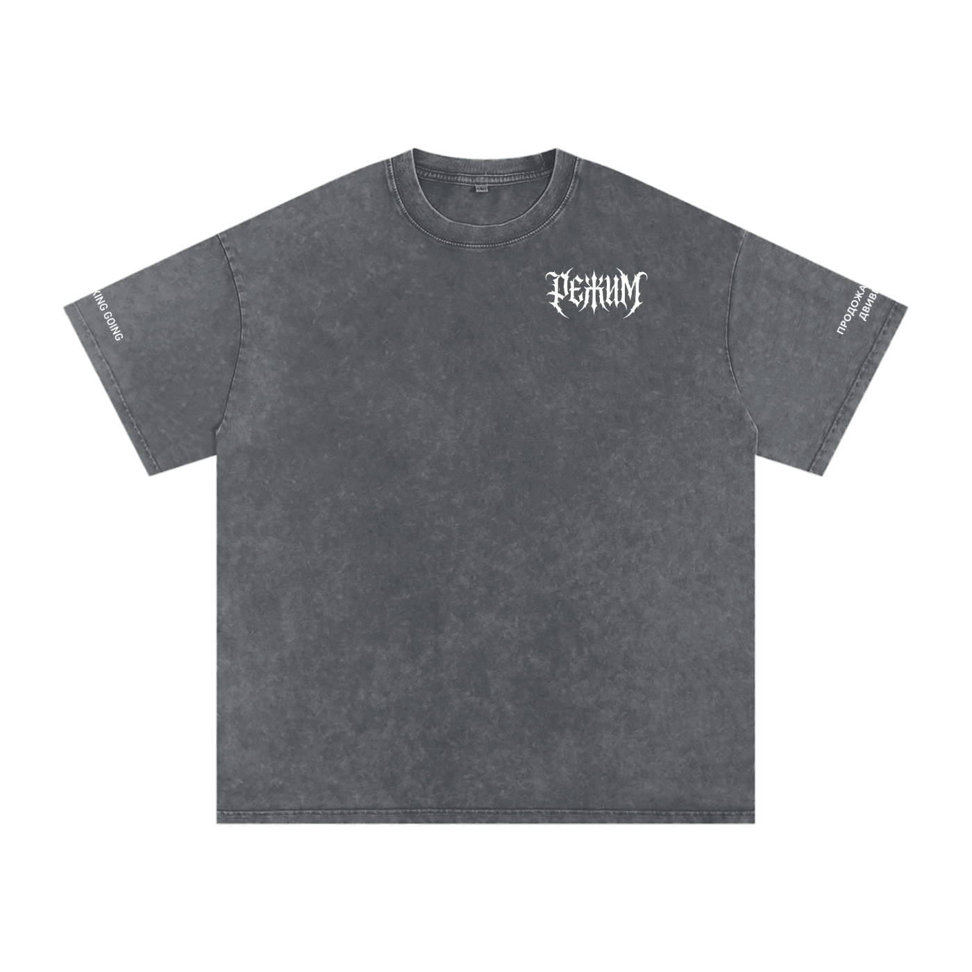 РЕЖИМ Snow Washed Oversized Tee